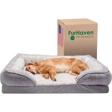 FurHaven Pet Dog Bed, Large Dog Beds