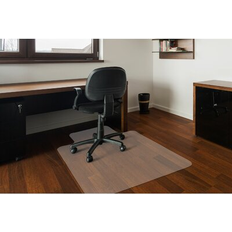 Hardwood floor chair mat Mount It Clear Desk Chair Mat Multi Color