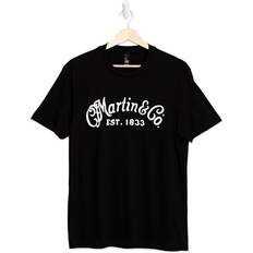 T-shirts Martin Black Basic Logo T-shirt