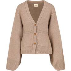 Strik Cashmere Scarlet Cardigan Sweater - Beige