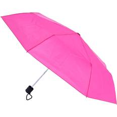 Pink Umbrellas ShedRain Umbrellas Rain Essentials Manual Compact - Hot Pink