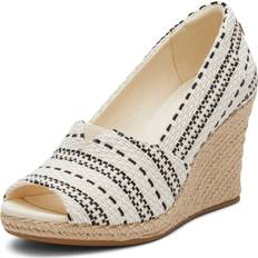 Dam - Natur Espadriller Toms Damen Michelle Sandale, Natürlich