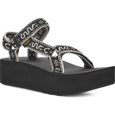 Teva Flatform Universal Sandals Bandana Black Beach