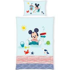 Disney Mouse Flanell-Kinderbettwsche - multi 100x135