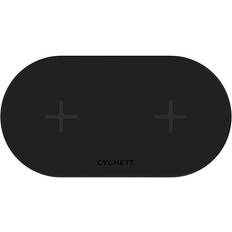 Caricatore wireless Batterie e Caricabatterie Cygnett twofold 20w dual wireless charger