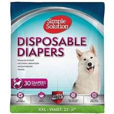 Simple Solution Kæledyr Simple Solution True Fit Disposable Dog Diapers XXL 30 Count