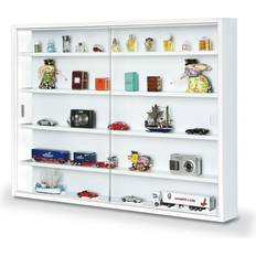 Mobili Inter Link Mobile Kit Vetrinetta Libreria Portaoggetticm.80 x 9.5 x 60 cm Vetrina in vetro