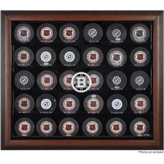 Fanatics Authentic Boston Bruins 30-Puck Brown Display Case