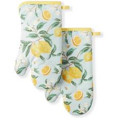 Pot Holders Martha Stewart Lemon Whimsy Mitt Pot Holder Yellow