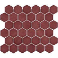 Tiles Merola Tile Tribeca 2" Porcelain Honeycomb Mosaic Wall & Tile Porcelain 2.02 H 2.02 W 0.27 D