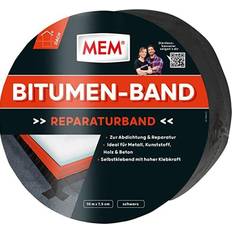 Mem Bauklebeband Mem Bitumen-Band, Selbstklebendes Dichtungsband, UV-beständige Schutzfolie, Stärke: