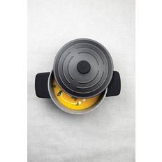 Masterclass Gourmet Grydelapper 3 stk B 6,5 x L 12,5 cm Silikone Sort med låg