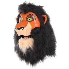 Yellow Facemasks The Lion King Scar Disney Mouth Mover Mask Black/Yellow