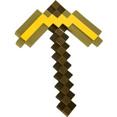 Plastica Giocattoli Armi Disguise Gold Minecraft Pickaxe Accessory