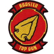 Costumes Top Gun Maverick Rooster Badge Patch Classic Pilot Arrow Embroidered Iron On