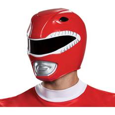 Rot Helme Disguise Men's Red Ranger Adult Helmet