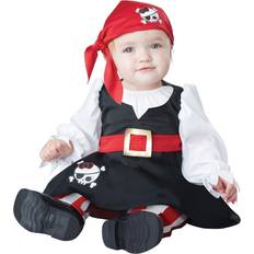 Pirates Costumes California Costumes Petite Pirate Infant Black/Red/White 12/18mo