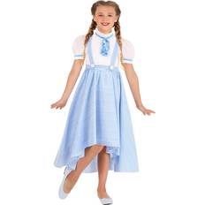 Animales Vestidos de fiesta Hi-Lo Gingham Dress Costume for Girls Blue/White