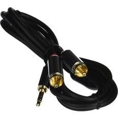 Monoprice 6ft 3.5mm Stereo Male to RCA Stereo Male (Gold Plated)