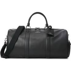 Duffel Bags & Sport Bags Polo Ralph Lauren Men's Smooth Leather Duffel Black Black