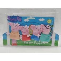 Gurli gris dukkehus Peppa Pig Gurli Gris og Familie Fingerdukker 4-Pak På lager 1-2 dages levering