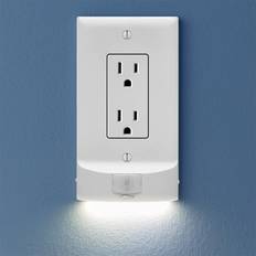 SnapPower MotionLight Décor Outlet Wall Plate White