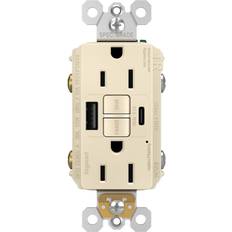 Legrand Circuit Breakers Legrand 1597Trusbac Radiant 15 Ampere Gfci Tamper Resistant Electrical Outlet Light