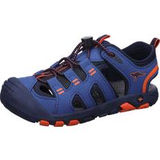 KangaROOS K-Trek Jam Sandale, Navy/Flame