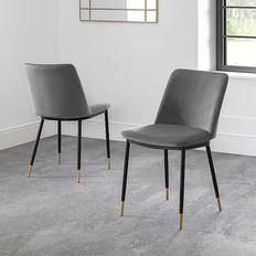 Julian Bowen Chairs Julian Bowen Set Of 2 Delaunay Kitchen Chair 2pcs