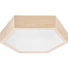 Hagen Loftlampe Pine Wood