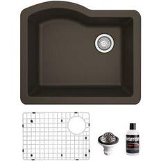 Kitchen Sinks Karran Usa Qu-671-Pk1 Quartz Qu 24 Undermount