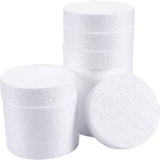 Juvale Foam Circles, Arts and Crafts Supplies 4 x 4 x 1 in, 12-Pack