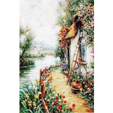 LUCAS Cross stitch kit along the river, b581