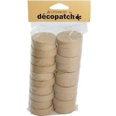 Hobbyartikler Decopatch round boxes 10/pkg-ev009
