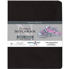 Gray Sketch & Drawing Pads Stillman & Birn Nova Series Soft-Cover Sketchbook Grey 8 x 10