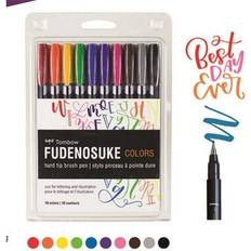 Tombow Fudenosuke Colors 18 Purple Author