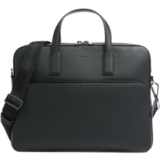 Leder - Schwarz Aktentaschen HUGO BOSS Crosstown Document Case - Black