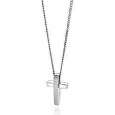 Cross Pendant Necklace - Silver