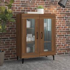 Dressoirs uitverkoop vidaXL Dressoir 69.5 x 34 x 90 cm Bewerkt Hout Bruin