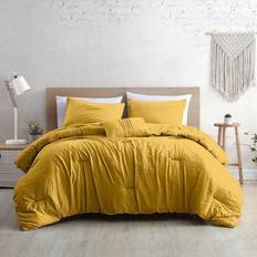 Textiles Modern Threads Beck Bedspread Yellow (228.6x228.6)