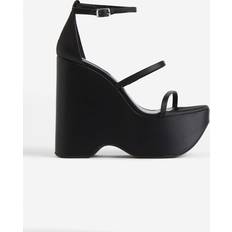 Steve Madden Sloffen en Sandalen Steve Madden Dames Sleehakken Varia - Noir