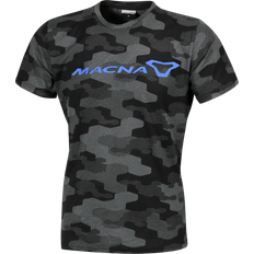 Macna Dazzle Wing 2.0 T-Shirt - Schwarz/Grau/Blau