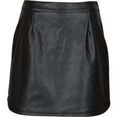 Viscosa Gonne Noisy May NMPROOF HW PU Skirt - Nero