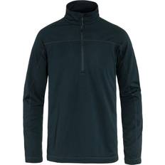 Top Fjällräven Abisko Lite Fleece Half Zip - Blue