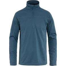 Bekleidung Fjällräven Abisko Lite Fleece Half Zip - Blau