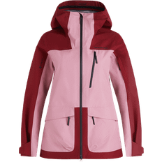 Peak performance vertical gore tex Peak Performance Vertical 3L Jacket W - Better Root/Rogue Red