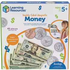 Metallo Giocattoli da negozio Learning Resources Double Sided Magnetic Money