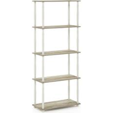 Furinno Cabinets Furinno Turn-N-Tube 5-Tier Multipurpose Storage Cabinet