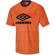 Umbro Short Sleeve Crew Neck Orange Mens Graffiti T-Shirt UMTM0609 OGR