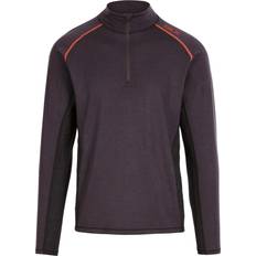 DLX Trespass Stan Male Base Layer Top - Dark Grey